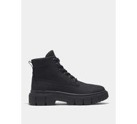 Timberland female Greyfield Canvas Flat Ankle Boots - 6 - Black, Black,Oatmeal