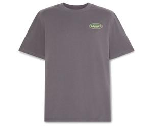 Timberland - Gas Station Back Graphic Tee - T-shirt size S, grey