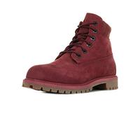 Timberland Girls 6" Premium Boot Ankle Boots Maroon 5.5