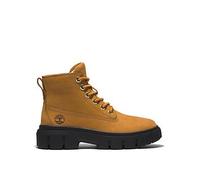 Timberland Greyfield Chunky Lace-up Boot, Brown, Size 3, Women Brown