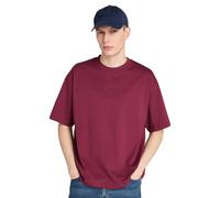 Timberland Hampthon Tonal Stack Logo Tee Burgundy size M | Basic T-Shirts Outlet | Men | Brown M