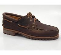 Timberland Handsewn Authentics 3-Eye Classic Lug Leather Boat Shoes Men