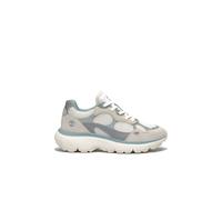 Timberland Hazel Lane Low Lace Up Sneaker Natural Mesh Light Blue size 38.5 | Sneakers Outlet | Women | Blue 38.5