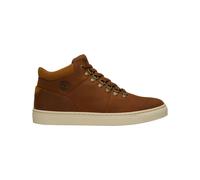 Timberland - High-top leather sneakers - Lisbon Hill Mid Lace Up Sneaker Medium Brown Full Grain for Men in Recycled Polyester - Size 10,5 US Brown 10.5 US