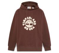Timberland - Holiday Graphic Hoodie - Hoodie size S, brown