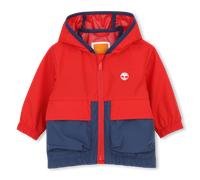 Timberland - Hooded Windbreaker - Red - Boy - 3 Years