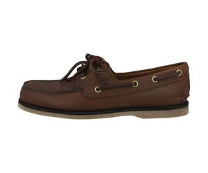 Timberland Icon Classic 2-Eye - Leather Shoes for Men, Md BRN F Grain, 9 UK