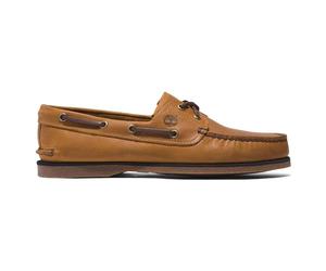 Timberland Icon Classic 2-Eye - Leather Shoes for Men, Wht Full Grain, 7 UK