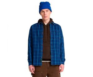 Timberland Indigo Check Regular Long Sleeve Shirt
