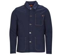 Timberland Jacket Work For The Future - Cotton Hemp Denim Chore Jacket in Marine EU M