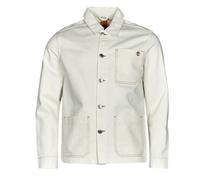 Timberland Jacket Work For The Future - Cotton Hemp Denim Chore Jacket in White EU XL