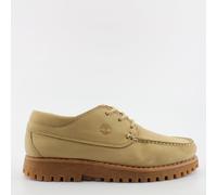 Timberland Jacksons Landing Beige Nubuck Leather Mens Lace Up Shoes A2CHN - Size UK 7.5