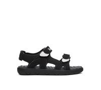 Timberland Junior Backstrap Sandal, Black, Size 1 Older Black