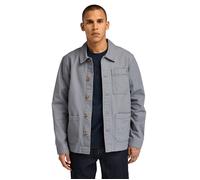 Timberland Kempshire Washed Canvas Chore Jacket Medium Blue size M | Light Jackets Outlet | Men | Blue M