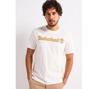 Timberland Men's Linear Logo T-Shirt, White