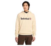 Timberland Kennebec River Linear Logo Hoodie Beige S Men