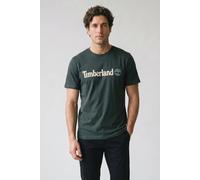 Timberland Kennebec River Linear Logo Short Sleeve Tee Green Gables size L | Print T-Shirts Outlet | Men | Green L