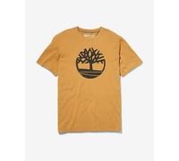 Timberland Kennebec River Tree Logo Short Sleeve T-shirt Yellow M Man