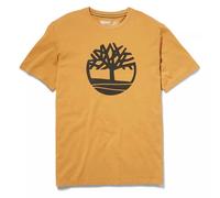 Timberland Kennebec River Tree Logo Short Sleeve T-shirt Yellow M Men