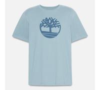 Timberland Kennebec River Tree Logo T-Shirt for Men | Blue