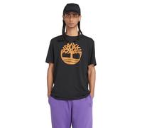 Timberland Mens Black Wheat Boot Kennebec River Tree T-Shirt