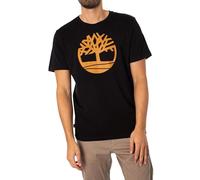 Timberland Mens Black Wheat Boot Kennebec River Tree T-Shirt