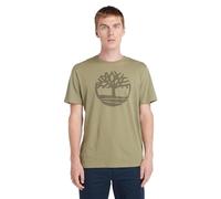Timberland 'Kennebec River Tree Logo' T-Shirt - Short Sleeved (Cassel Earth/Grape Leaf) M