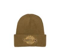 Timberland Kids embroidered-logo beanie hat - Brown 54-58