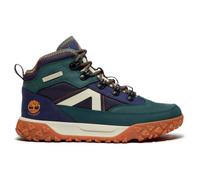 Timberland - Kid's Greenstride Motion 6 Mid Bungee WP Boot - Casual shoes size 4, blue
