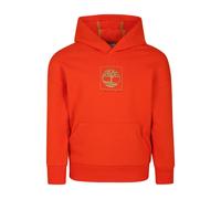 Timberland Kids logo-print hoodie - Red 6 yrs-10 yrs-16 yrs