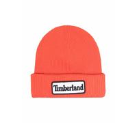 Timberland Kids rib-knit logo beanie - Orange 52-56