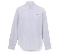 Timberland - L/S Seersucker Striped Shirt Regular - Shirt size XL, white