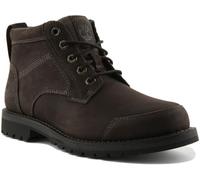 Timberland Larchmont Chukka Full Grain Leather Men's Lace Up Boots - Dark Grey - Size:UK 8