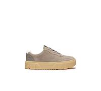 Timberland Laurel Court Low Lace Up Sneaker Medium Grey Suede size 39.5 | Sneakers Outlet | Women | Gray 39.5