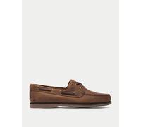 Timberland Leather Classic Boat Shoes Brown