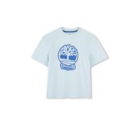 Timberland Logo T-Shirt Light Blue Timberland Kids Light Blue 12 Years