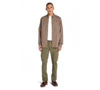 Timberland Long Sleeve Stretch Poplin Shirt Chocolate Chip size L | Casual Shirts Outlet | Men | Brown L