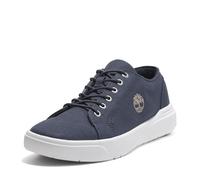 Timberland Low Lace Up Sneaker, Men's Trainers, Dark Blue Canvas, 9 UK