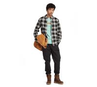 Timberland Ls Solucell Tartan Shirt Regular Black Yd size M | Casual Shirts Outlet | Men | Black M