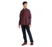 Timberland Ls Stretch Poplin Tartan Shirt Slim Port Royale Yd size S | Casual Shirts Outlet | Men S