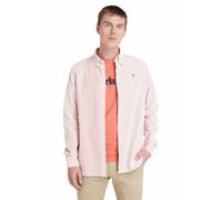 Timberland Ls Striped Seersucker Shirt Burnt Sienna size S | Casual Shirts Outlet | Men | Brown S