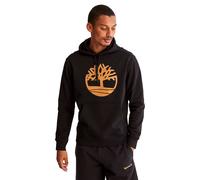 Timberland male Kennebec River Cotton Rich Tree Logo Hoodie - M - Black Mix, Black Mix