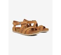 Timberland UK 5 Malibu Waves Backstrap Sandal Brown Brand New