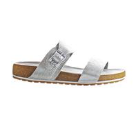 Timberland Malibu Waves Silver Womens Flip-Flops Leather (archived) - Size UK 4