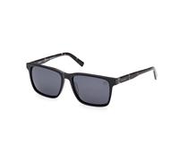 Timberland Man TB9306 01D Sunglasses Acetate Black Grey Squared Polarized