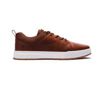 Timberland Maple Grove Leather Oxford Shoes Brown Orange - 44.5