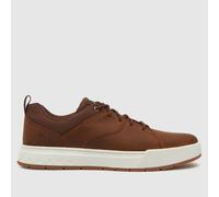 Timberland Maple Grove Leather Oxford Trainers Brown EU 41 Men