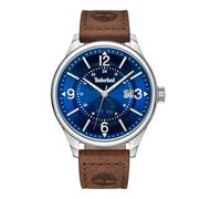 Timberland Men Analog Quartz Watch with Leather Strap TDWGF0009701