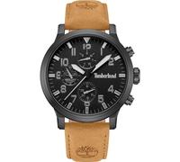 Timberland Men Analog Quartz Watch with Leather Strap TDWGF0040701