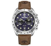 Timberland Men Analog Quartz Watch with Leather Strap TDWGF2230503